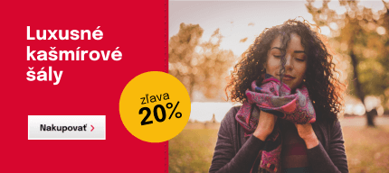 Kašmírové šály zľava 20 %